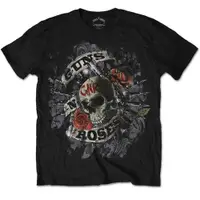 在飛比找蝦皮購物優惠-Guns N Roses Skull Logo Firepo