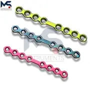 Mini Bone Straight Titanium Plates (Maxillofacial Implant) 1.5mm, 2.0mm, 2.5mm.