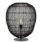 Telbix Rana 50 Hand Woven Ratten Table Lamp 500mm