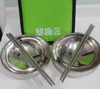 在飛比找Yahoo!奇摩拍賣優惠-墾趣 環保餐具組 (鐵碗2個+鐵筷2雙)