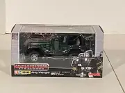 Transformers Takara BINALTECH BT-04 Hound Green Jeep Wrangler