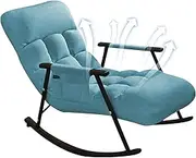 Rocking Chair - Bedroom Rocking Recliner | Padded Seat Glider Lounge Chair, Modern Comfortable Nursery Chairs for Reading, Relaxation, Nursery, and Living Room Decor