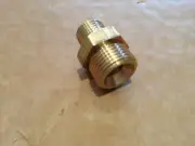 1/2 UNF X 3/8 BSP 60 Degree Cone Adaptor.