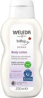 WELEDA White Mallow Body Lotion, 200Ml Size Name:200 Ml (Pack Of 1) Scent Nam...