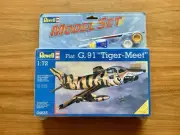 Revell Fiat G.91 Tiger-Meet Kit 1:72 04635 NEW SEALED MODEL SET w/ Paints & Glue