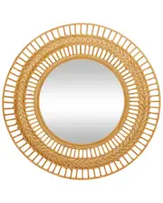 Peyton Lane Rattan And Boho Style Wall Mirror