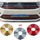 Wheel Rim Protection Collision Strips Chrome Frame Decoration Grille Clips