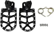 Motorcycle Footpegs Foot For XT660X Tenere 660 XT 660 X XT 660X XT660 X Motorcycle Accessories Footrest Footpegs Foot Pegs (Color : Black)