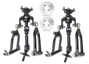 Front 4 Wheel Drive Half Axle Shaft kit Swing Arm Disc Rotor Drift Go kart ATV