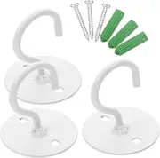 TOYANDONA 1 Set Ceiling Hooks for Hanging Plants Wall Mount Hangers Durable Plant Hooks for Baskets Easy Installation Brick Drywall