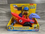 IMAGINEXT SPONGEBOB SQUAREPANTS DELUXE BIKINI BOTTOM SPEED BOAT FIGURE 2013 TOY