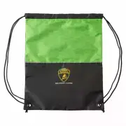 Lamborghini Squadra Corse Draw String Pull Bag - Black - UK STOCK UK SELLER