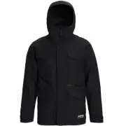 Burton Covert Jacket Men's Snowboard , Ski Jacket Winter Functional Jacket-S-BLK