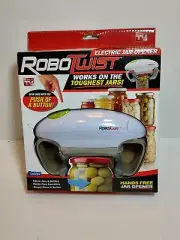 Robotwist Electric Jar Opener - White As Seen On TV