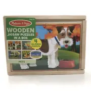 Melissa & Doug Pets 4-in-1 Wooden Jigsaw Puzzles (48 pcs) NEW - SEALED