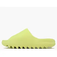 在飛比找蝦皮購物優惠-Adidas Yeezy 愛迪達熒光綠運動休閑椰子拖鞋hq6
