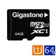 【綠蔭-免運】Gigastone microSDXC UHS-I U1 64G記憶卡(附轉卡)