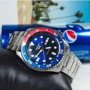 Seiko 5 SPORTS Watch SRPD53K1 Blue x Red Pepsi (FEDEX 2 DAY)