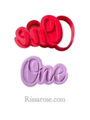One cookie stamp debosser - First birthday, First anniversary