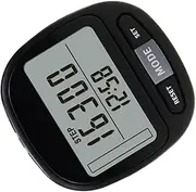 PAMINGONO Step Counter Pedometer Clip for Walking Burned Calorie Counter 3D Sensing Large Screen Display