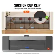 Retractable Mesh Safety Gate for Kids and Pets, 0.87m Tall, Extends to 2.95m ...