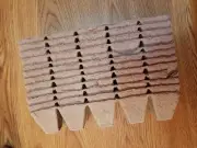 12 Pcs Seed Starter Tray Kit Peat Pots for Seedlings Biodegradable Plant