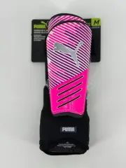 Puma Shinguard And Ankle Socks Youth Medium Sock Pink Purple Soccer Retro Y2K
