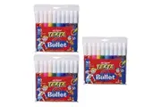 3x 10pc Texta Bullet Tip Colouring Pens Drawing Art Marker Water Based f Kids