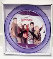 Everybody Loves Raymond 7" Purple novelty wall/desk clock Brand new Ray Romano
