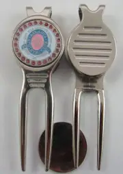 Golf Divot Tool & Ballmarker 2011 PGA Championship Atlanta Athletic Club Pink
