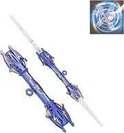 Lightsaber Fidget Spinner, Fidget Lightsaber, Double Headed Retractable Lightsaber, Light Saber Fidget Toy, Fidget Spinner Light, Luminous Fidget Spinner, Fidget Spinner Sword, Seven Color Changes (C)