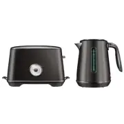 Breville The Luxe Duo Toaster And Kettle BKT735NRE4IAN1 D 210 x W 580 x H 240 mm