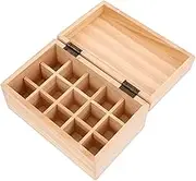 NUOBESTY Essential Oil Bottle Storage Box Wooden Essential Oils Organizer Aromatherapy Case