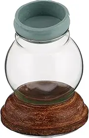 Snow Globe Kit Vintage Glass Spheres with Solid Base for Unique Home Decor Create Custom Snow Globes Materials for Lasting Supplies for Personal Style