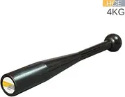 HCE 2KG to 12KG Indian Club Bell - Unbreakable Exercise Bat - Premium Quality Steel Power Club Bell Swings - Pro-Grade Indestructible Indian Bell for CrossFit, Bootcamp, MMA, WOD, Muscle Rehab, Cardio, Arm Strength Training, Fitness, Sports