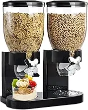 Cereal Dispenser - Airtight Storage Container for Dry Food, Transparent Airtight Storage Container with for Rice, Cereals and
