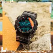 CASIO G-SHOCK GA-110TLS-8AJF Orange BEACH TIME LAPSE Men's Watch New in Box