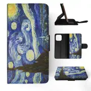 FLIP CASE FOR APPLE IPHONE|VINCENT VAN GOGH - THE STARRY NIGHT ART