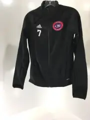 Adidas Womens Tiro 17 SJEB NJ rush 7 Climalite Track Jacket Black X-small NWT=