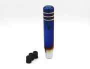 JDM Shift Knob Neo Chrome Blue 7" Aluminum 370Z FRS STI Honda Civic GTR XB TC