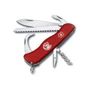 VICTORINOX EQUESTRIAN MATT RED - SWISS ARMY POCKET KNIFE 111 MM - 12 TOOLS