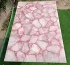 Rose Quartz Stone Center Sofa Coffee Table Handmade Furniture Home & Garden Deco