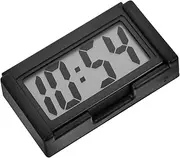 Car Digital Clock Portable Digital Display Automotive Dashboard Clock Car Decor Desk Clock Digital Wall Clock Dual Alarm Clock Cars Car Clock Vehicle Digital Clock Plastic Black