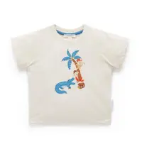 在飛比找momo購物網優惠-【Purebaby】澳洲有機棉 兒童短袖上衣/T恤 2款(男