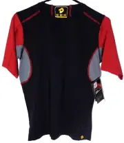 Youth Short Sleeve Compression Base Layer Shirt by DeMarini in Size Youth Medium