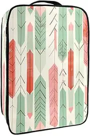 [YTYVAGT] Travel Shoe Bag,Waterproof Portable Organizer Storage Shoe Pouch,Vintage Style Feather Arrow