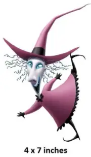 Shock Wall Decal Nightmare Before Christmas Sticker Peel Stick Art Oogie Boogie