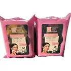 Global Beauty Care Collagen Cleansing Cloths Wipes 2 Pack New