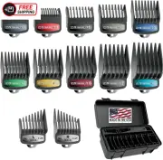 Wahl Genuine SECURE-SNAP® Guide Comb Set with Colored Metal Clips and Guard Orga