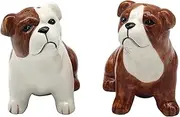 Lesser & Pavey British Designed Salt and Pepper Sets | Salt and Pepper Shaker for All Type of Kitchens | Salt Shaker & Pepper Shaker Perfect for Home or Businesses - Bulldog)